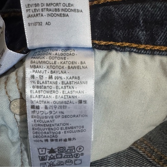 Levi's‎ 501 Dark Blue Denim - Picture 11 of 11